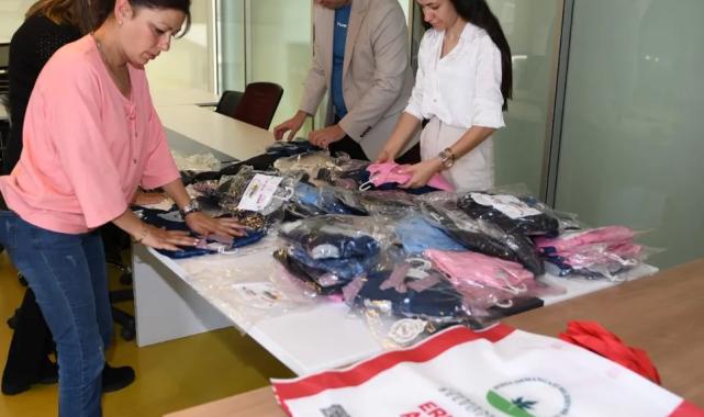 Bursa'da Osmangazili çocuklar bayram sevincini erken yaşadı