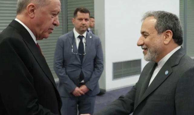 Cumhurbaşkanı Erdoğan İran Dışişleri Bakanı Arakçi ile görüştü
