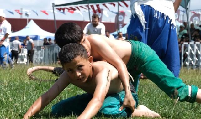 Kocaeli'de pehlivanlar er meydanında