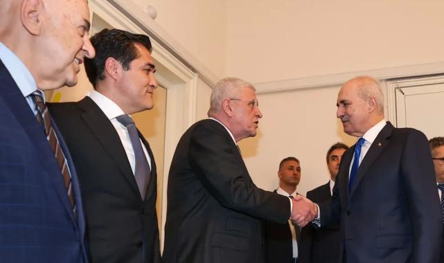Kurtulmuş'tan Dervişoğlu'na ziyaret... Terörsüz Türkiye Komisyonu şeffaf olacak