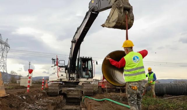 Sakarya'da 4 merkez ilçeye yağmur suyu hattı