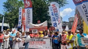 Aile Hekimleri İstanbul'da eylemde... Eziyet Yönetmeliği geri çekilsin!