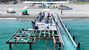 Antalya'da 'Engelsiz Plaj' yeni sezona hazırlanıyor