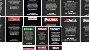 Balıkesir gazetelerinden tasarruf tedbirlerine farklı tepki!