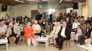 Başkan Büyükgöz, vatandaşla 