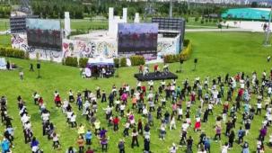 Başkentli kadınlar Guinness için ter döktü