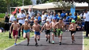 Bursa Osmangazi’de Triathle yarışları nefes kesti