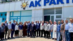 Denizli Milletvekili Şahin Tin'den Mudanya'da teşkilat çalışması