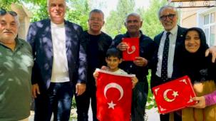 Kartepe'deki Kıbrıs Gazilerine vefa ziyareti