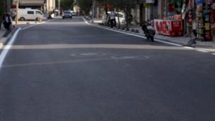 Kocaeli'de yol ve kaldırım yenileme çalışması tamamlandı