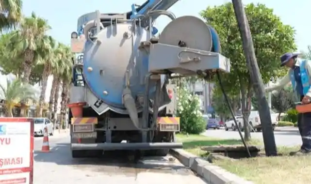 150 kilometrelik yağmursuyu hattında kapsamlı temizlik