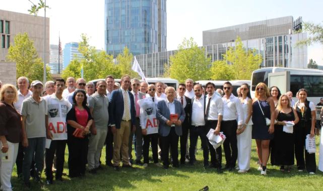 ADD, ABD Büyükelçisi Tom Barrack'ı protesto etti
