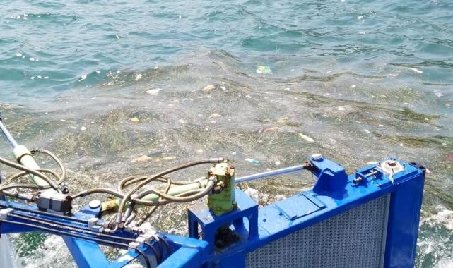 Bursa Büyükşehir'den deniz temizliği
