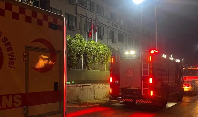 İzmir'deki bakımevinde korkutan yangın!