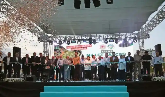 Kayseri Talas'ta millet bahçesine kavuştu