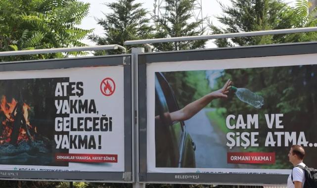 Kocaeli'de orman yangınlarına karşı farkındalığı artırıyor