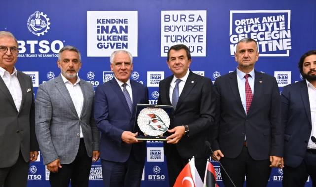 Libya'dan Bursa'ya yeniden yapılanma sürecinde iş birliği daveti