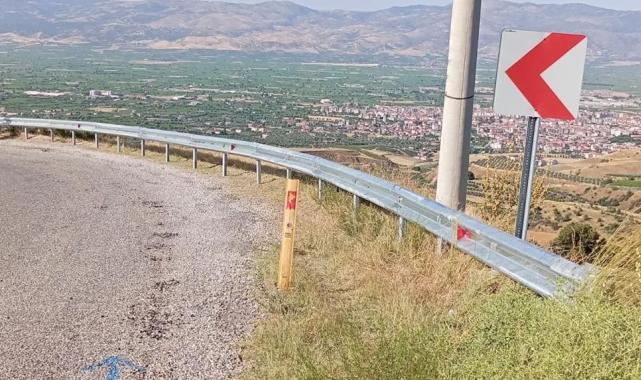 Manisa'da yol güvenliği için otokorkuluk çalışması