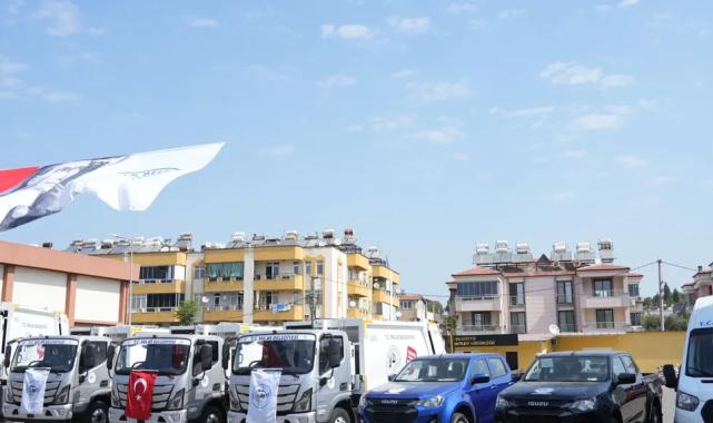 Muğla'da Milas Belediyesi araç filosunu güçlendiriyor