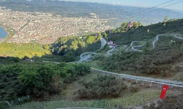 Ordu'da dağ kızağı ve sosyal tesisleri açıldı