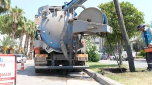 150 kilometrelik yağmursuyu hattında kapsamlı temizlik