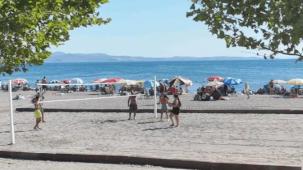 Balıkesir Büyükşehir plaj voleybolu severleri unutmadı