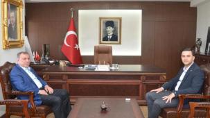 Başkan Şahin'den Kaymakam Kaya’ya Hayırlı Olsun ziyareti