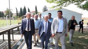 Bursa Mustafakemalpaşa Stadı sil baştan yenilendi