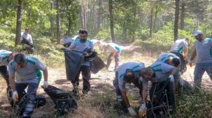 Bursa ormanlarında yangınlara karşı 'temizlik' seferberliği!