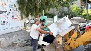 İzmir Çiğli’de moloza kararlı müdahale