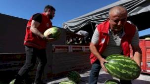 Kayseri Büyükşehir'den yaz sıcağında serinleten destek