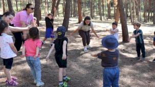 Kocaeli İzmit'te çocuklar doğayla buluştu