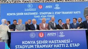 Konya'ya yeni tramvay hattı