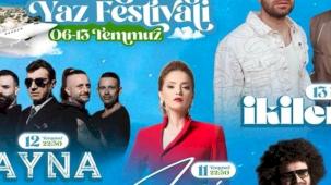Muğla'da Dalaman yaz festivali başlıyor