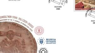 PTT'den İznik için özel gün zarfı