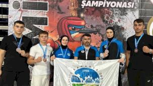 Sakaryalı Kick Boks sporcularından madalya yağmuru