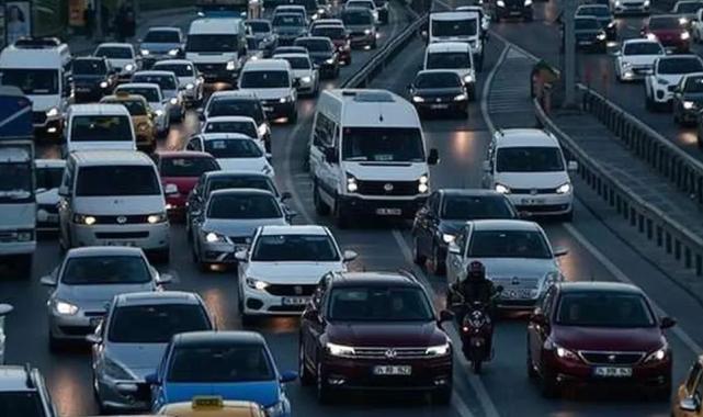 Trafiğe kayıtlı araç 32,3 milyona ulaştı... Motosikletler zirvede