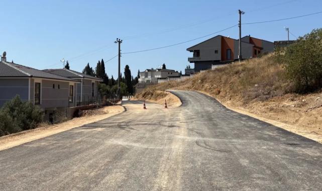 Bursa Gemlik Umurbey'de toz ve çamur sorunu çözüldü