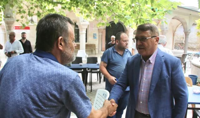 Bursa'da yangın bölgelerine BESOB ziyareti