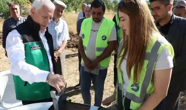 Bursalı çiftçiye Büyükşehir'den bilimsel destek