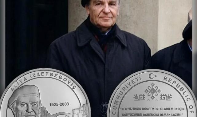 Darphane’den Aliya İzzetbegoviç anısına hatıra para