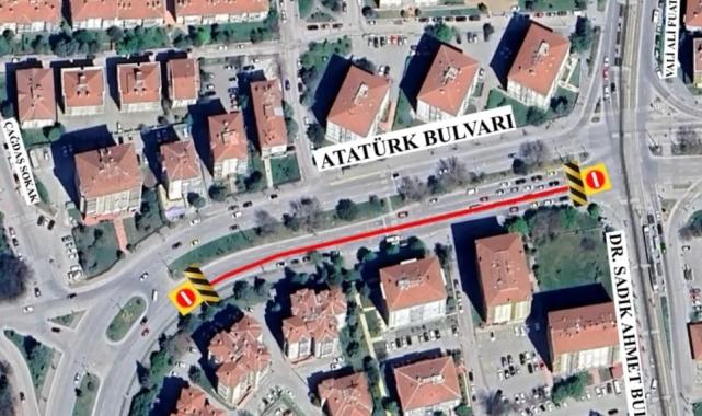 Eskişehir’de Atatürk Bulvarı 4 etapta yenileniyor