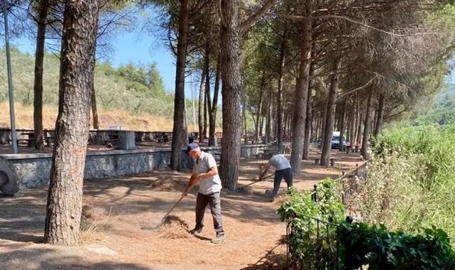Gemlik Kurtul Piknik Alanı'nda kapsamlı temizlik