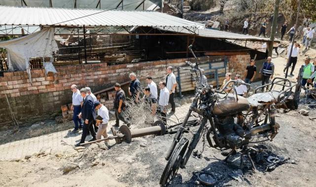 İzmir'de yangınzedeler yıl sonuna kadar suya ücret ödemeyecek