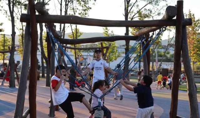 Kocaeli Derince'de 'sağlıklı' park
