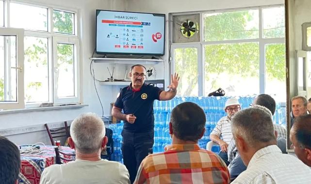 Kocaeli İtfaiyesi'nden yangınlara karşı farkındalık eğitimi