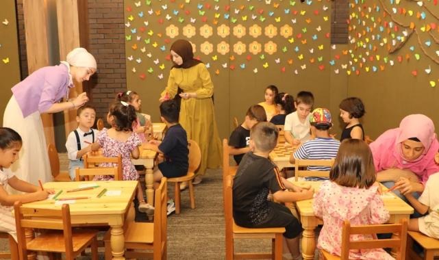 Konya Karatay’da masal atölyesi miniklerden tam not aldı