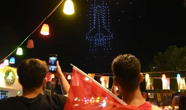 Konya'da 250 drone 'Zafer'e uçtu!