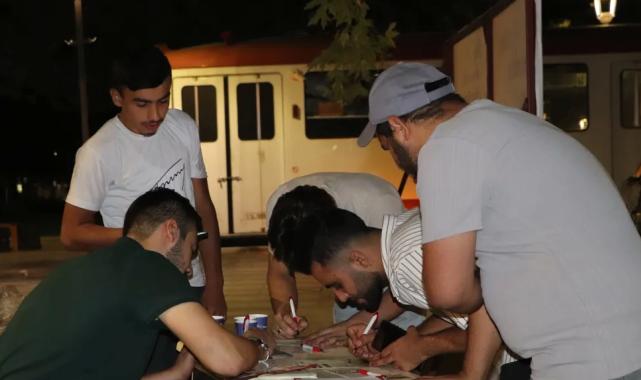 Konya'da 'Saadet'li gençlerden fidan kampanyası