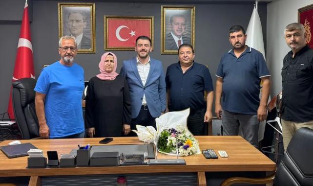 Manisa Balıkesirliler Derneği’nden AK Parti’ye ziyaret